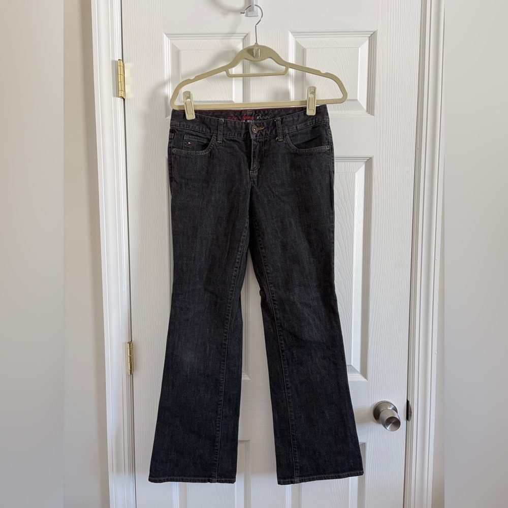 Tommy Hilfiger Black Flare Jeans